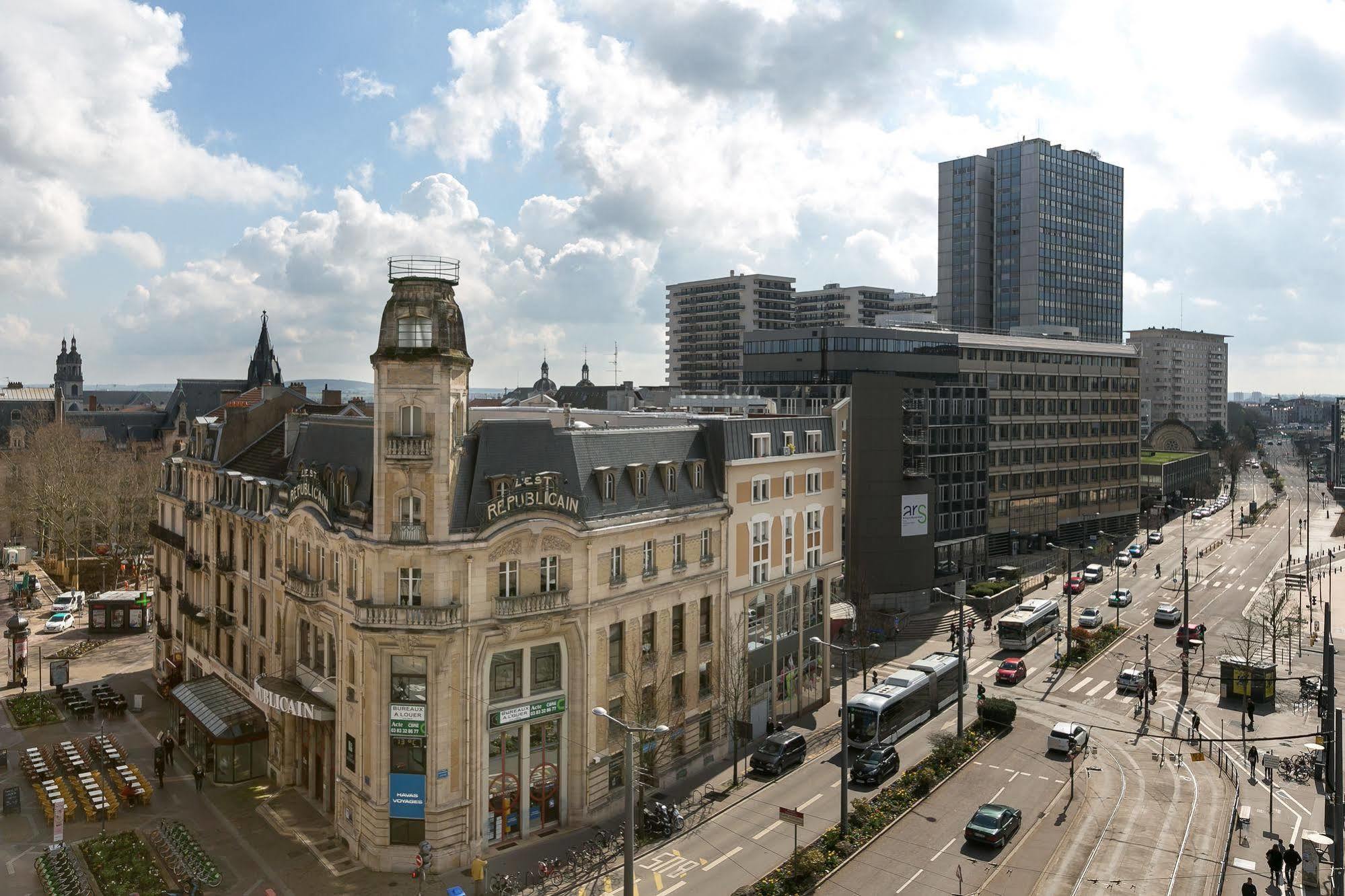 Hotel Foch Nancy Gare Exterior photo
